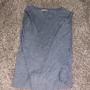Loft Grey Long Sleeve T-Shirt